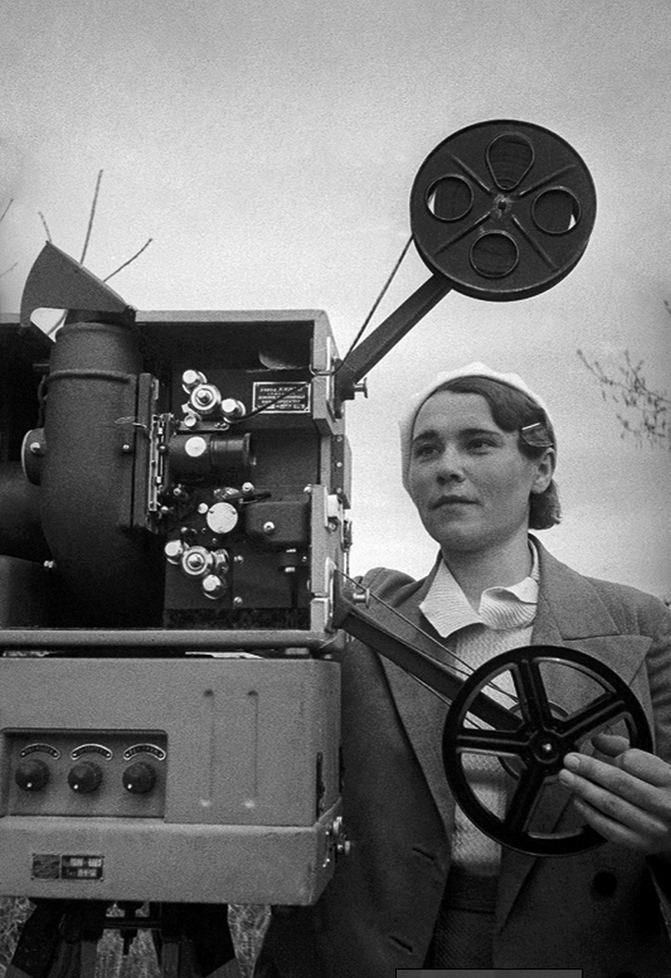 A Female Projectionist, 1930s
